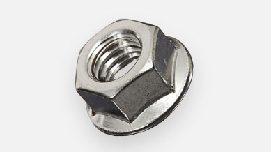 Hexagon Nuts With Flange Stainless Steel